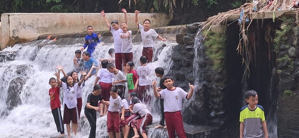 Siswa SD ST Ignatius Medan